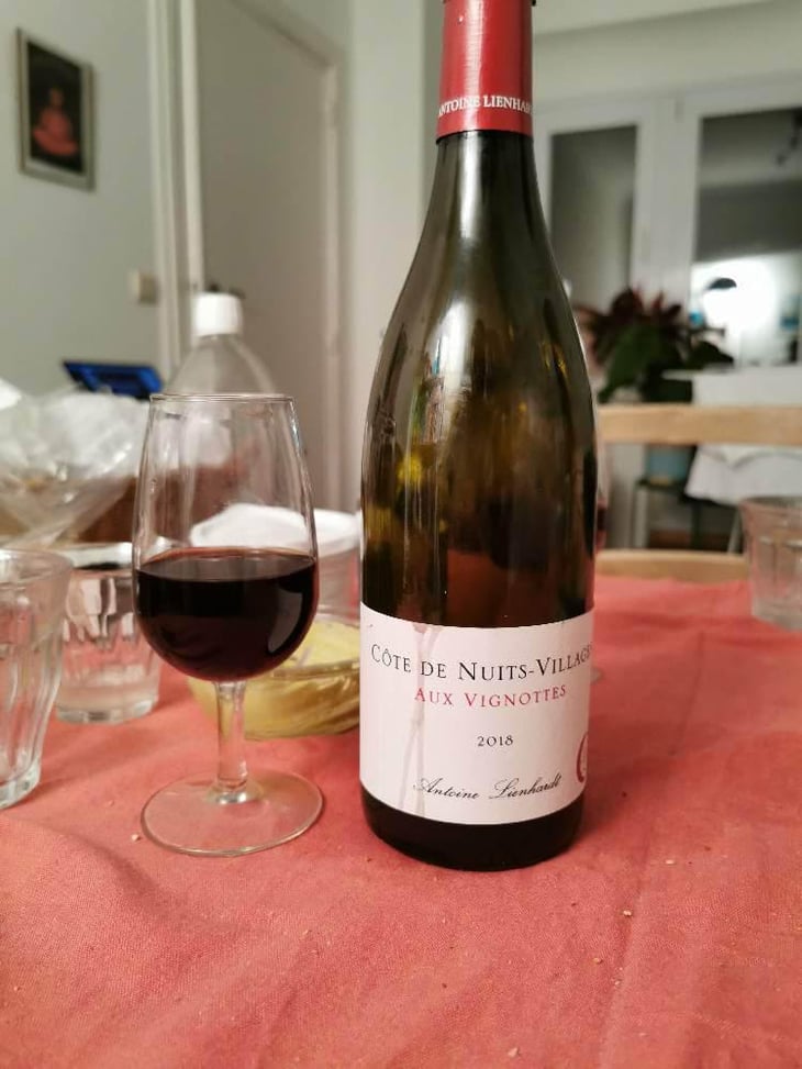 Côte de Nuits-Villages "Aux Vignottes" - Antoine Lienhardt - Antoine Lienhardt 