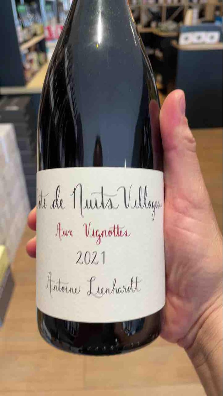 Côte de Nuits-Villages " Aux Vignottes" (Label from 2020) - Antoine Lienhardt - Antoine Lienhardt 