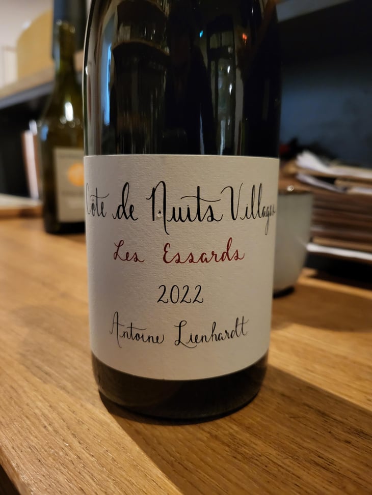 Côte de Nuits-Villages "Les Essards" - Antoine Lienhardt - Antoine Lienhardt 