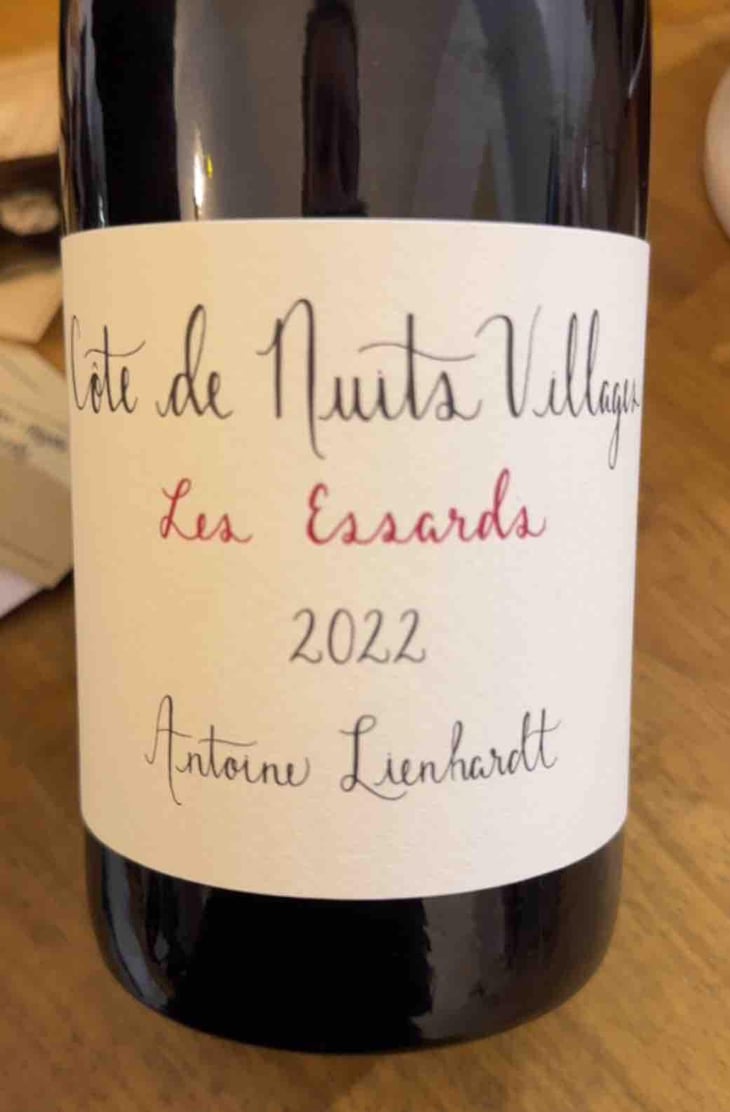 Côte de Nuits-Villages "Les Essards" (Label from 2020) - Antoine Lienhardt - Antoine Lienhardt 