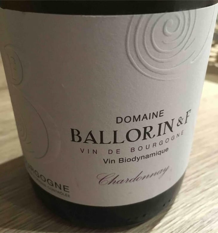 Côte d'Or Chardonnay - Domaine Ballorin - Gilles Ballorin 