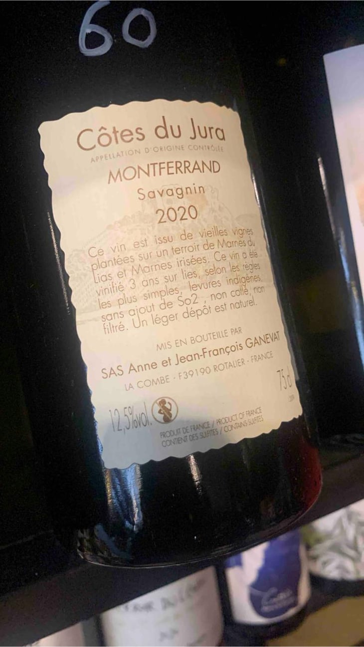 Montferrand - Domaine Ganevat - Anne & Jean-François Ganevat 