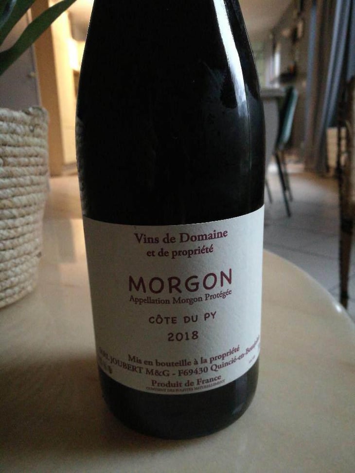 Côte du Py - Domaine Marcel Joubert - Carine Joubert 