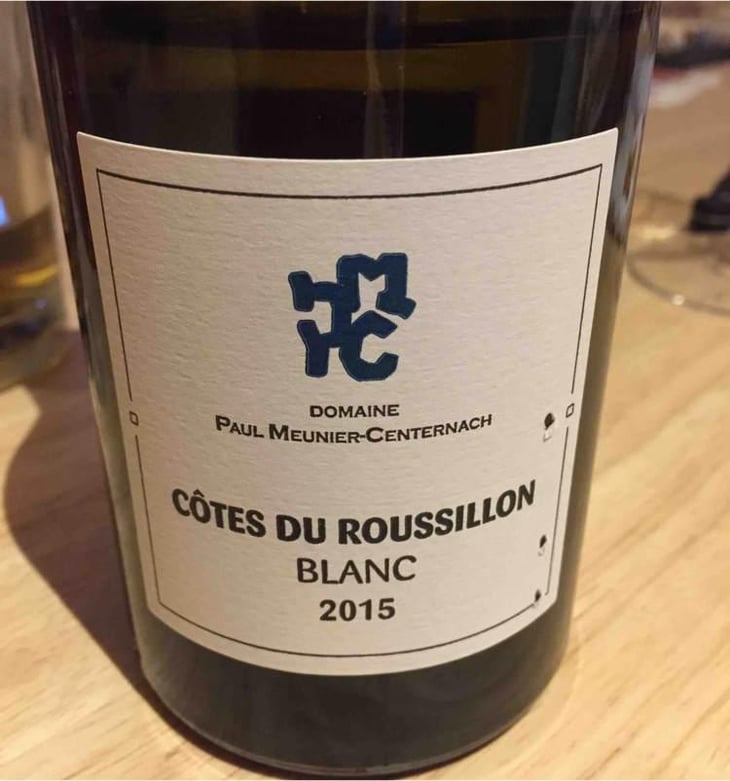 Côte Du Roussillon Blanc - Domaine Paul Meunier Centernach - Paul Meunier 