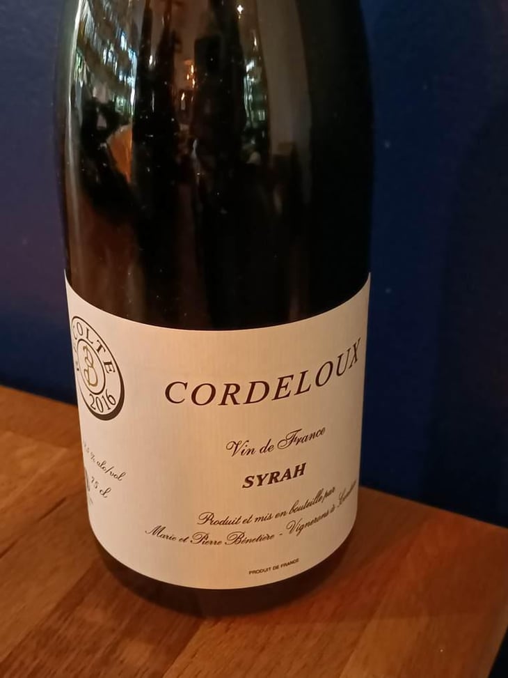 Côte-Rôtie "Cordeloux" - Pierre Benetière - Marie & Pierre Benetière 