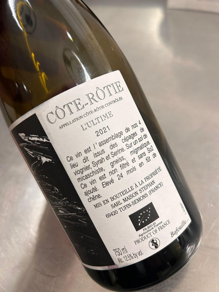 L'ultime - Maison Stéphan - Romain, Jean-Michel et Dorian Stéphan -2021