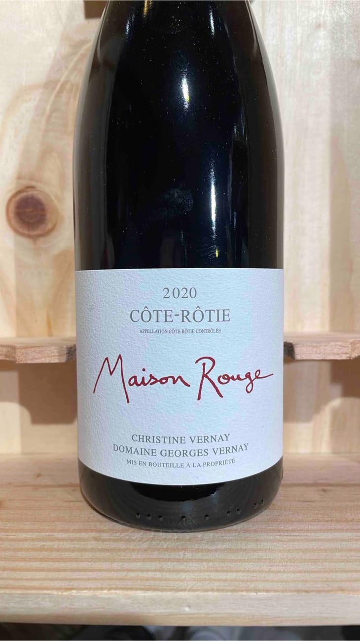 Cote Rôtie, Maison Rouge - Domaine George Vernay - Christine Vernay 