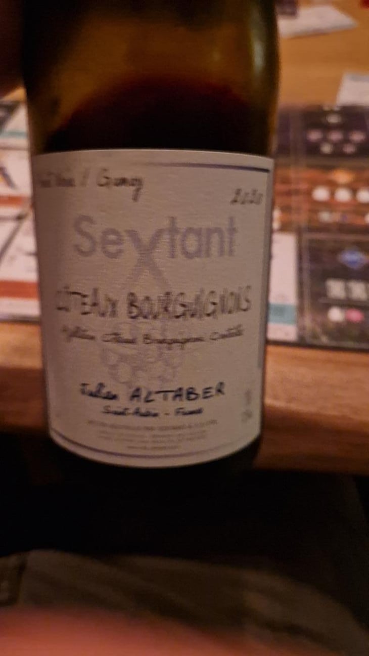 Côteaux Bourguignons - Sextant - Julien Altaber & Carole Schwab 