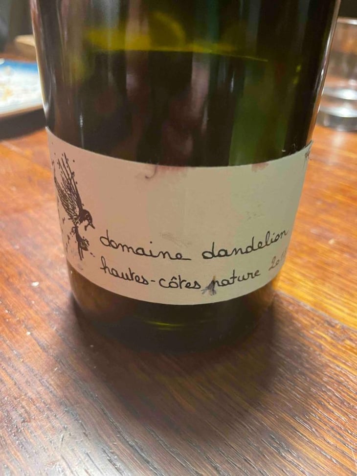 Coteaux Bourguignons - Domaine Dandelion - Morgane Seuillot & Christian Knott 