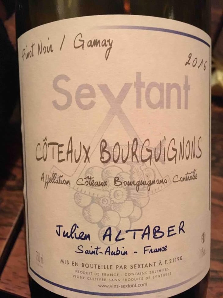 Côteaux Bourguignons - Sextant - Julien Altaber & Carole Schwab 