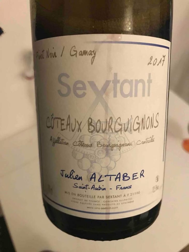 Côteaux Bourguignons - Sextant - Julien Altaber & Carole Schwab 