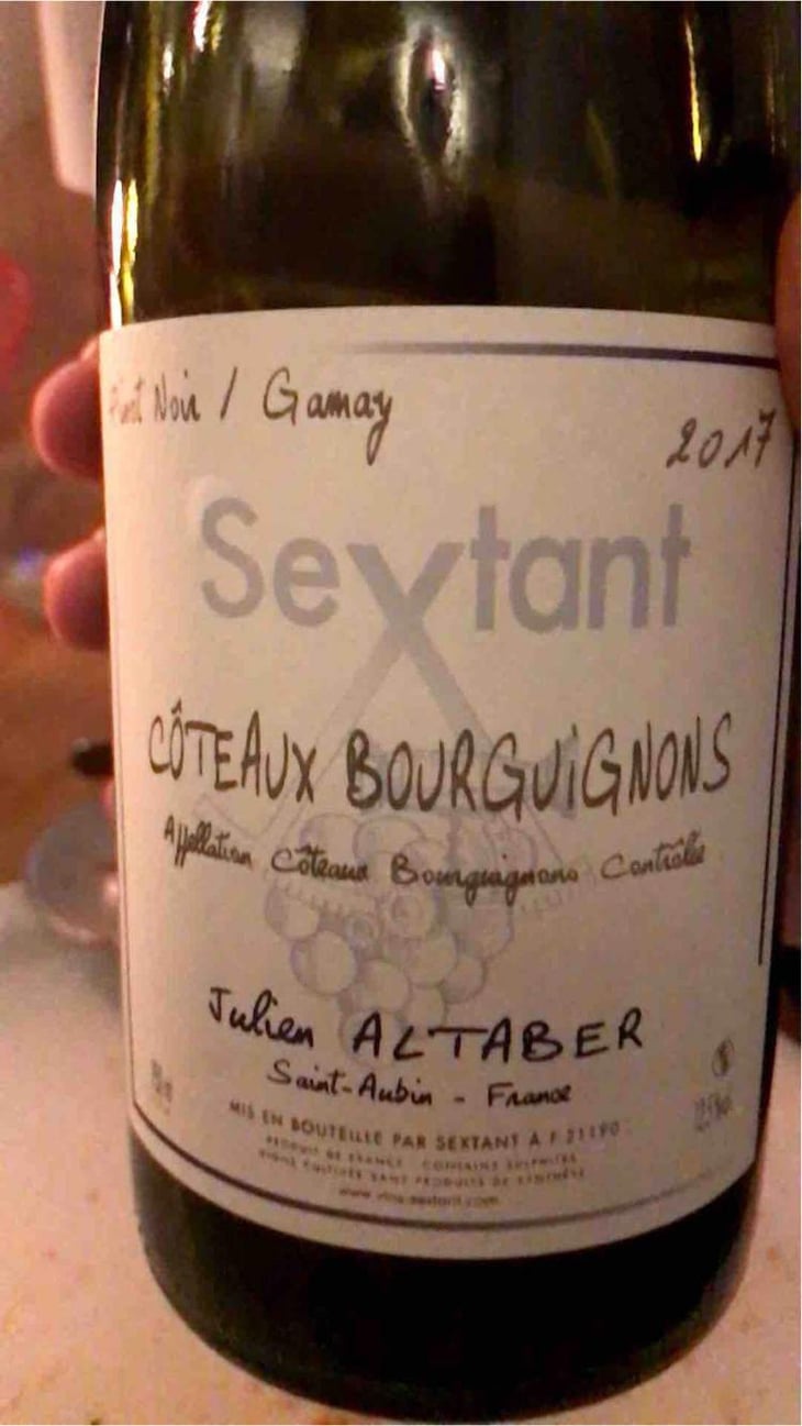 Côteaux Bourguignons - Sextant - Julien Altaber & Carole Schwab 