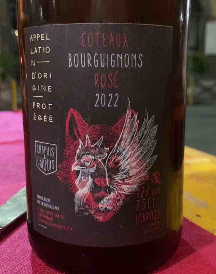Côteaux Bourguignons Rosé - Chapuis & Chapuis - Romain & Jean-Guillaume Chapuis -2023