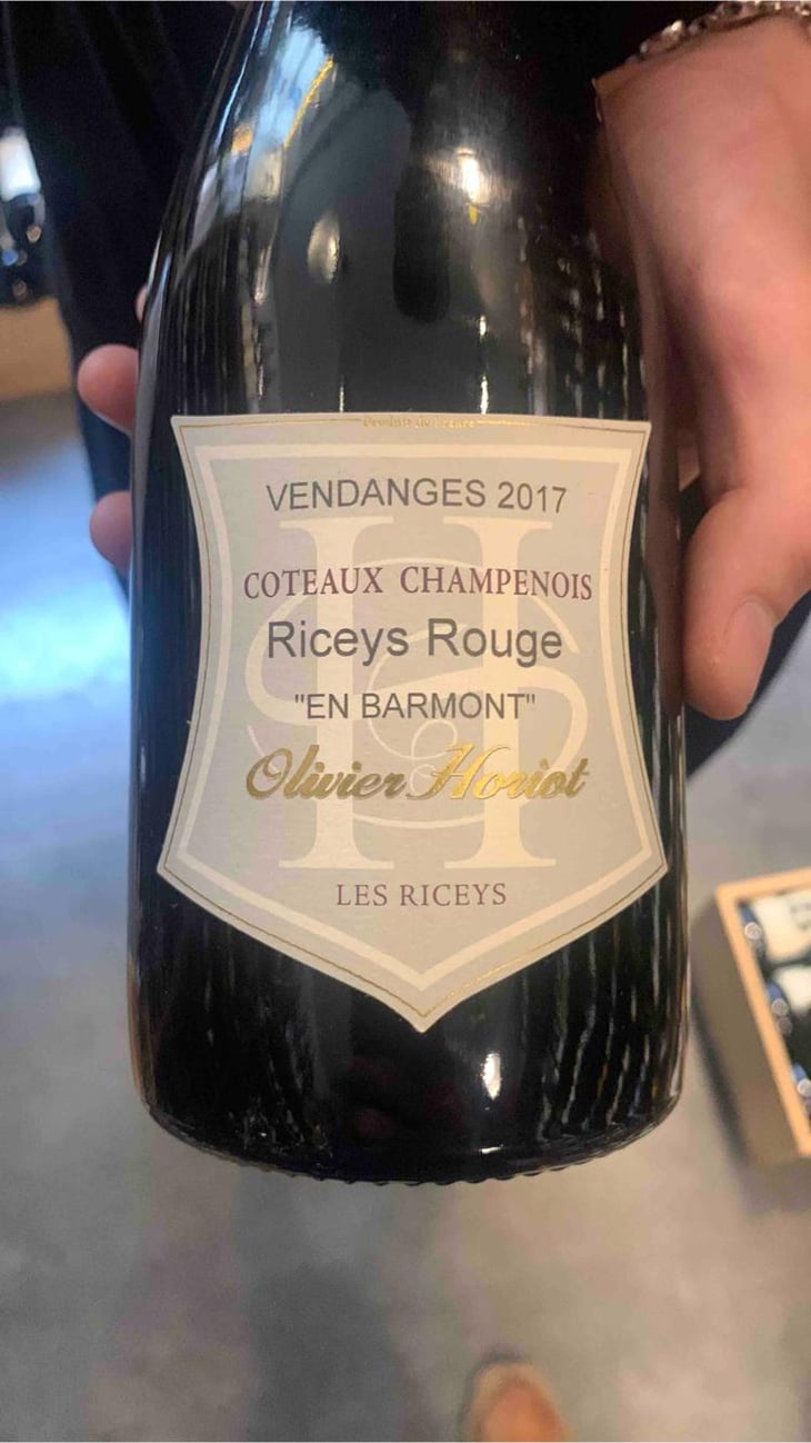 Coteaux Champenois Riceys Rouge "En Barmont" - Champagne Olivier Horiot - Olivier Horiot 