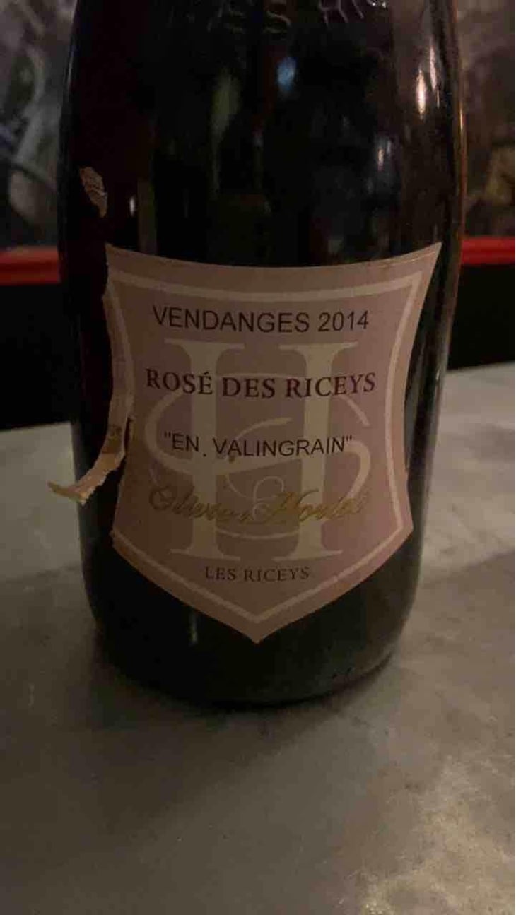 Coteaux Champenois Rosé De Riceys "En Valingrain" - Champagne Olivier Horiot - Olivier Horiot 