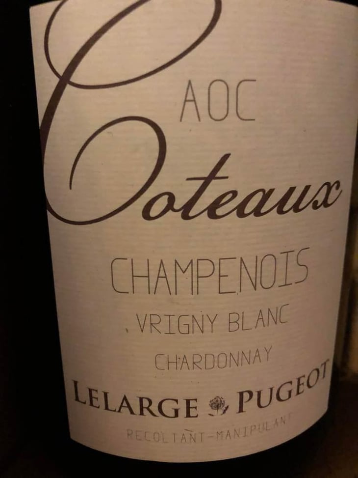Coteaux Champenois Vrigny Blanc - Champagne Lelarge Pugeot - Famille Lelarge 