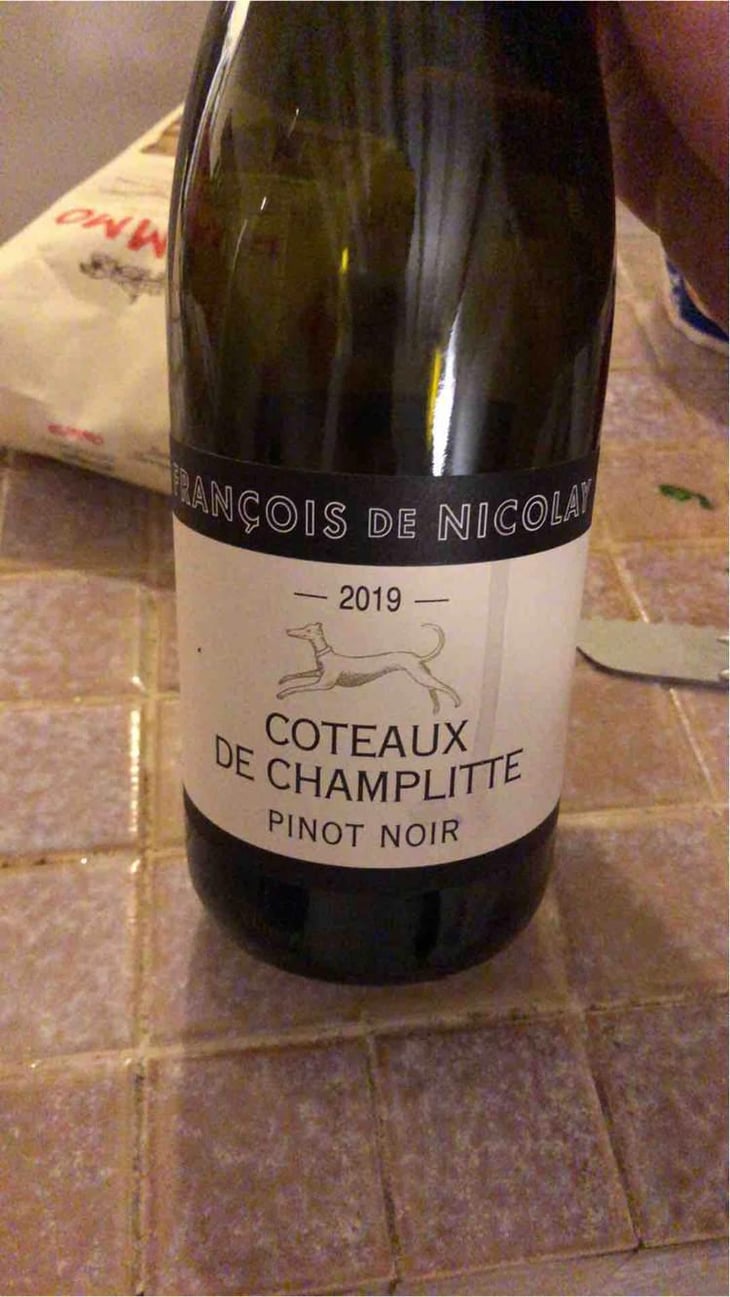 Coteaux de Champlitte - Pinot Noir - Maison François de Nicolay - François de Nicolay 