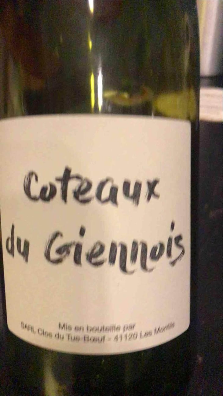 Coteaux du Giennois - Clos du Tue-Bœuf - Zoé, Louise & Thierry Puzelat 