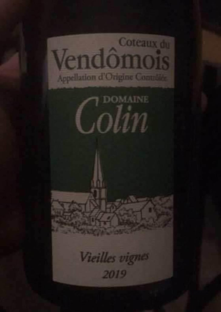 Côteaux Du Vendômois Blanc - Domaine Colin - Pierre François Colin & Patrice Colin 