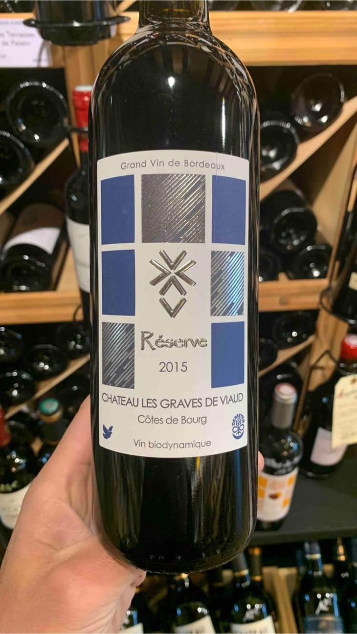 Côtes De Bourg Réserve - Château Les Graves de Viaud - Philippe Betschart -2015