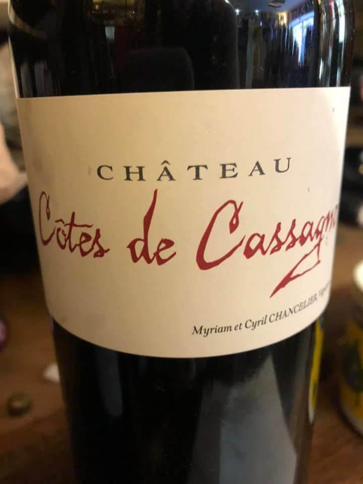 Côtes de Cassagne - Château Cotes de Cassagne - Cyril & Myriam Chancelier 