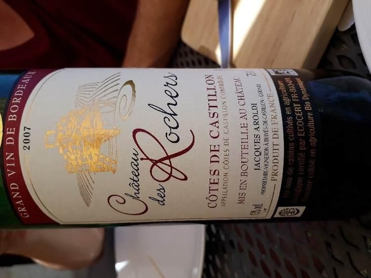 Côtes de castillon - Château Des Rochers - Jacques Aroldi 