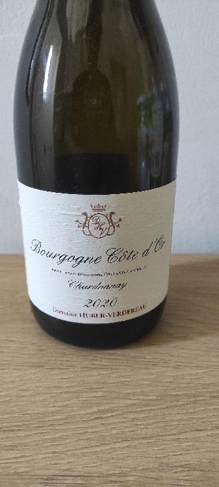Côtes D'or - Huber Verdereau - Thiébault Huber -2020