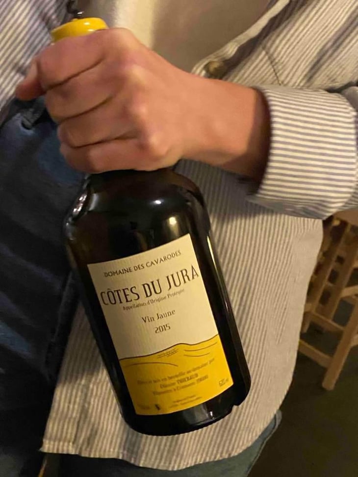 Vin Jaune - Domaine des Cavarodes - Etienne Thiebaud 