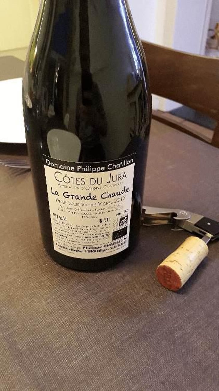 Côtes-du-Jura - "La Grande Chaude" - Chardonnay - Domaine Philippe Chatillon - Philippe Chatillon 
