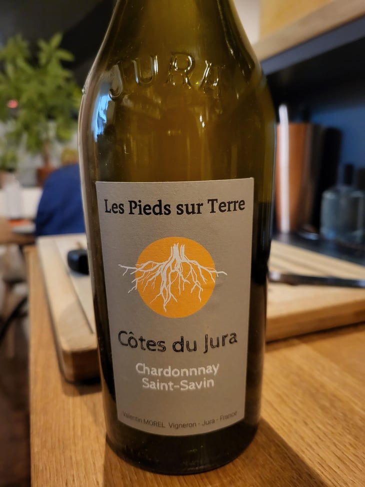 Chardonnay Saint-Savin - Les Pieds Sur Terre - Valentin Morel 