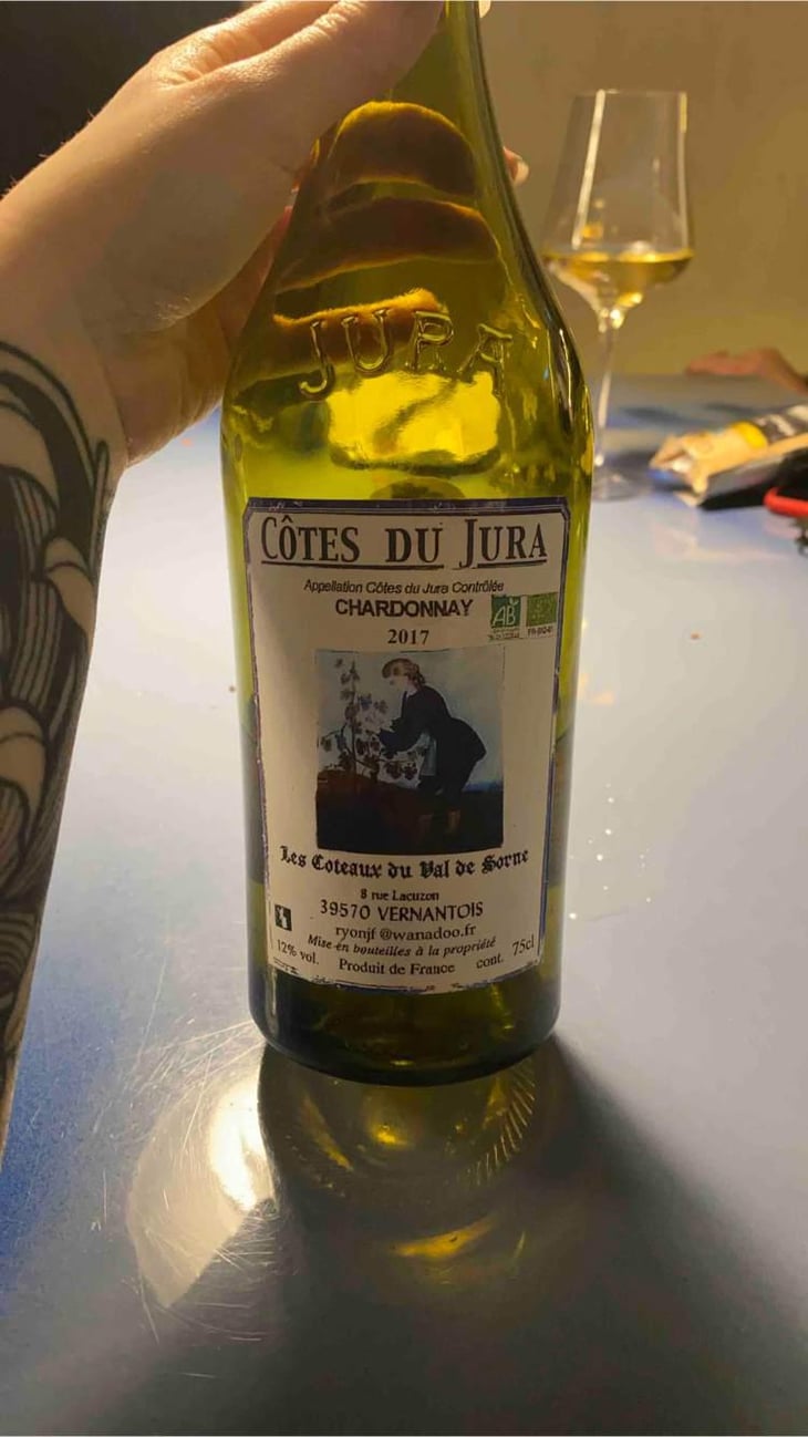 SAVAGNIN 2020 - Les Coteaux du Val de Sorne - Jean-Francois Ryon 
