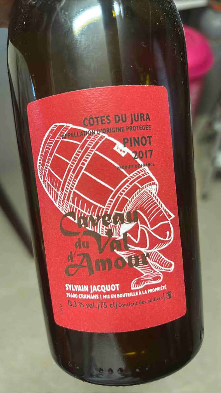 Pinot - Caveau du Val d’Amour - Sylvain Jacquot -2017