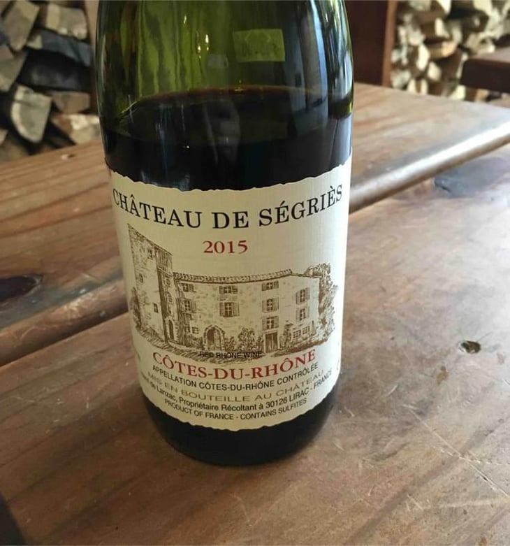 Côtes-du-Rhône - Château de Ségriès - Henri de Lanzac 