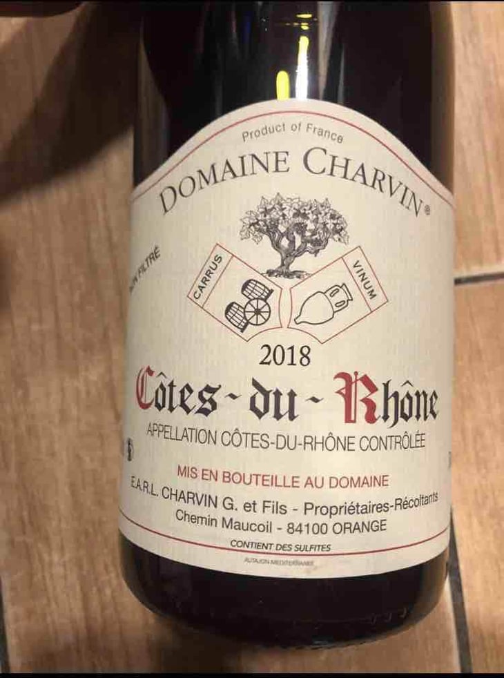 Principauté d'Orange - Domaine Charvin - Laurent Charvin 