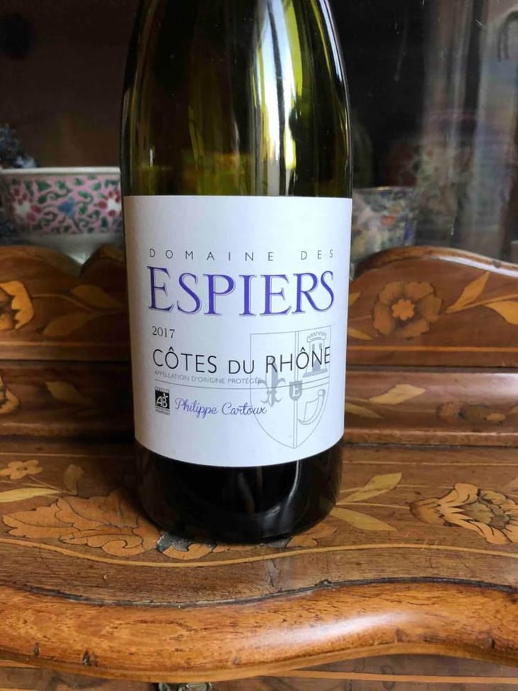 Côtes Du Rhône - Domaine Des Espiers - Philippe Cartoux 