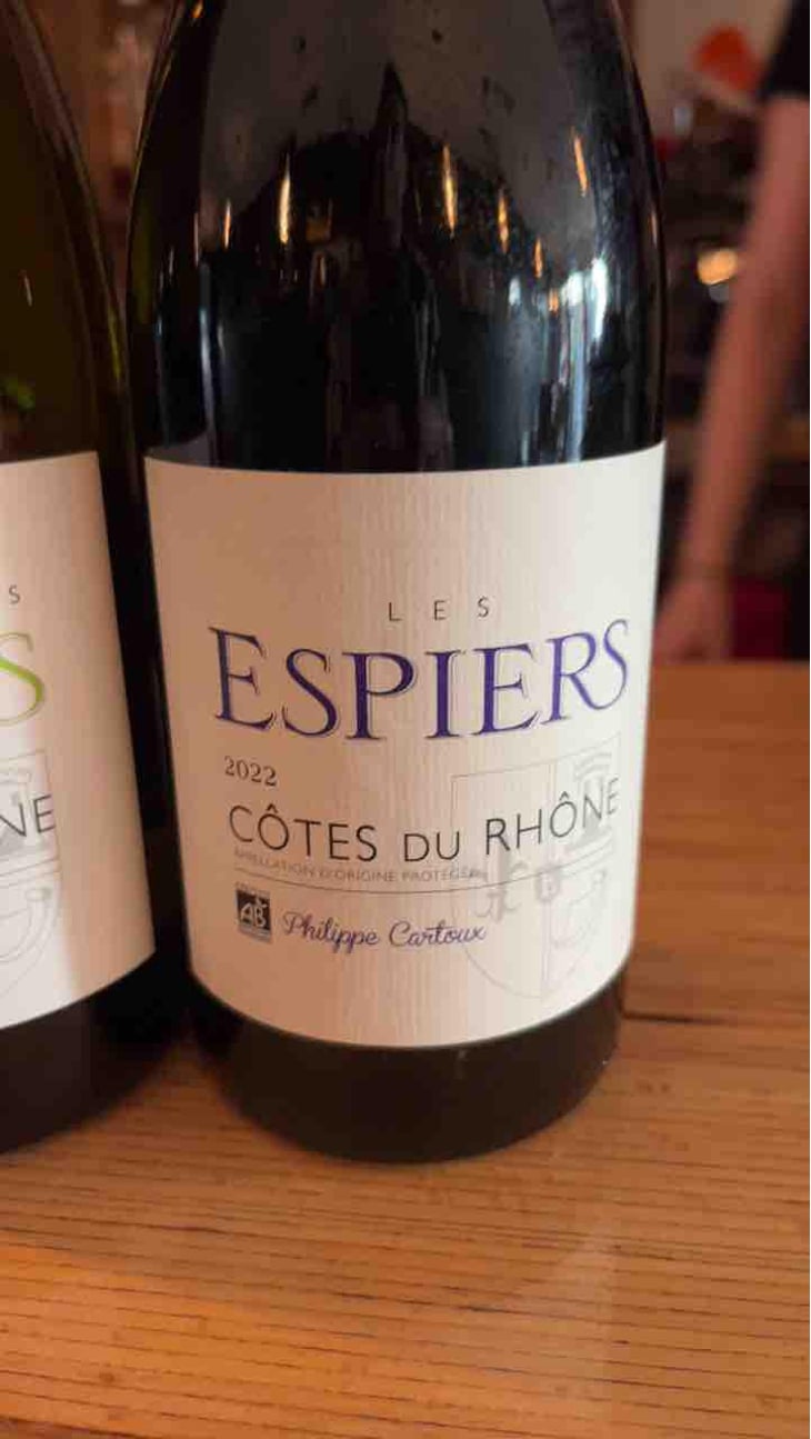 Côtes Du Rhône - Domaine Des Espiers - Philippe Cartoux 