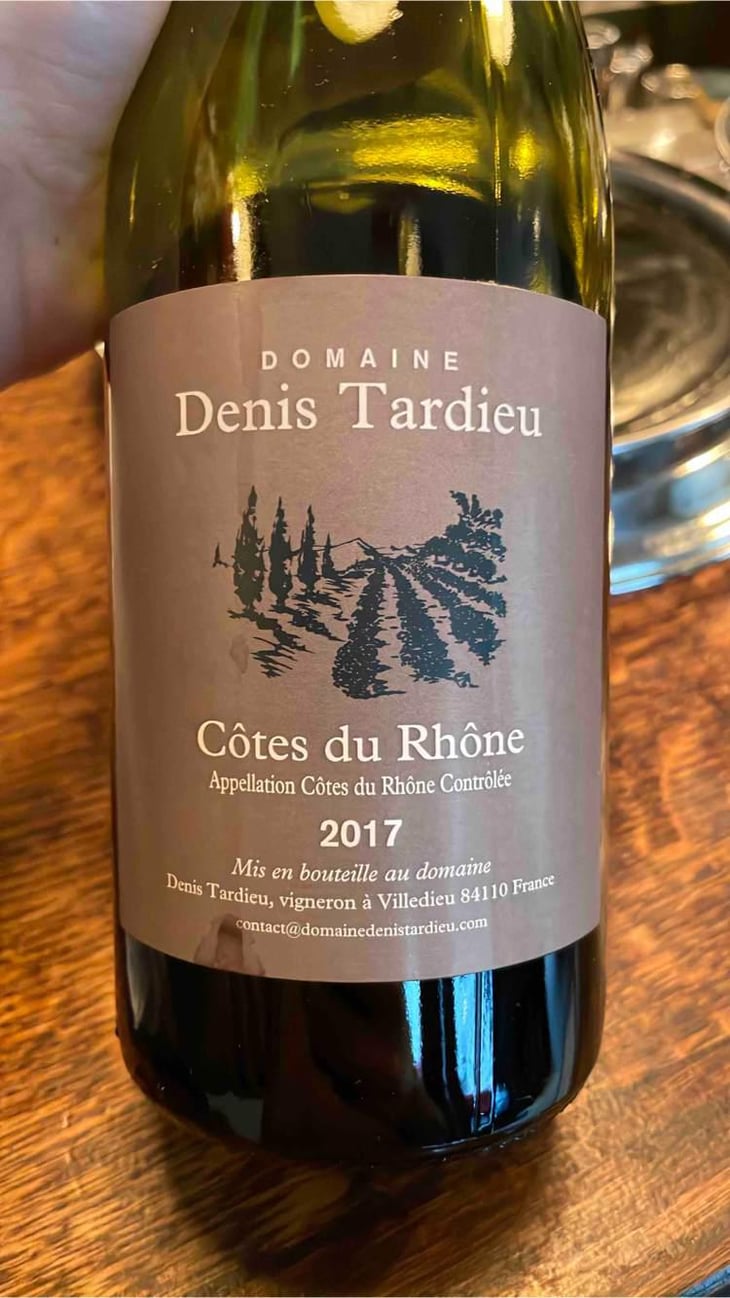 Côtes Du Rhône - Denis Tardieu - Denis Tardieu 