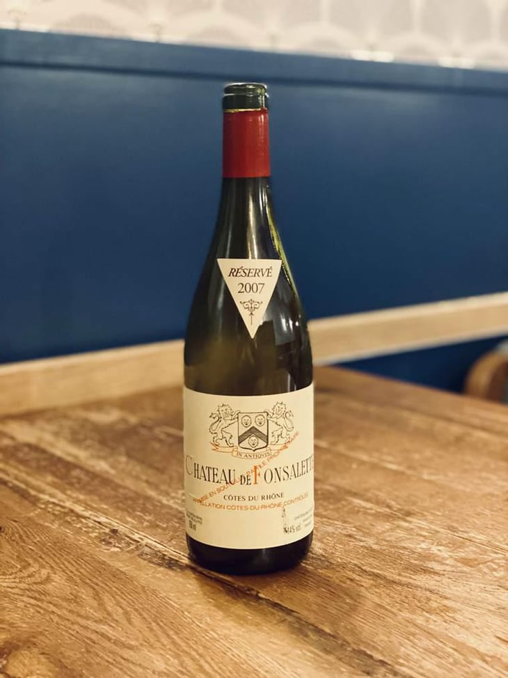 Côtes du Rhône Chateau de Fonsalette - Château Rayas - Château des Tours - Château de Fonsalette - Emmanuel Reynaud -2007