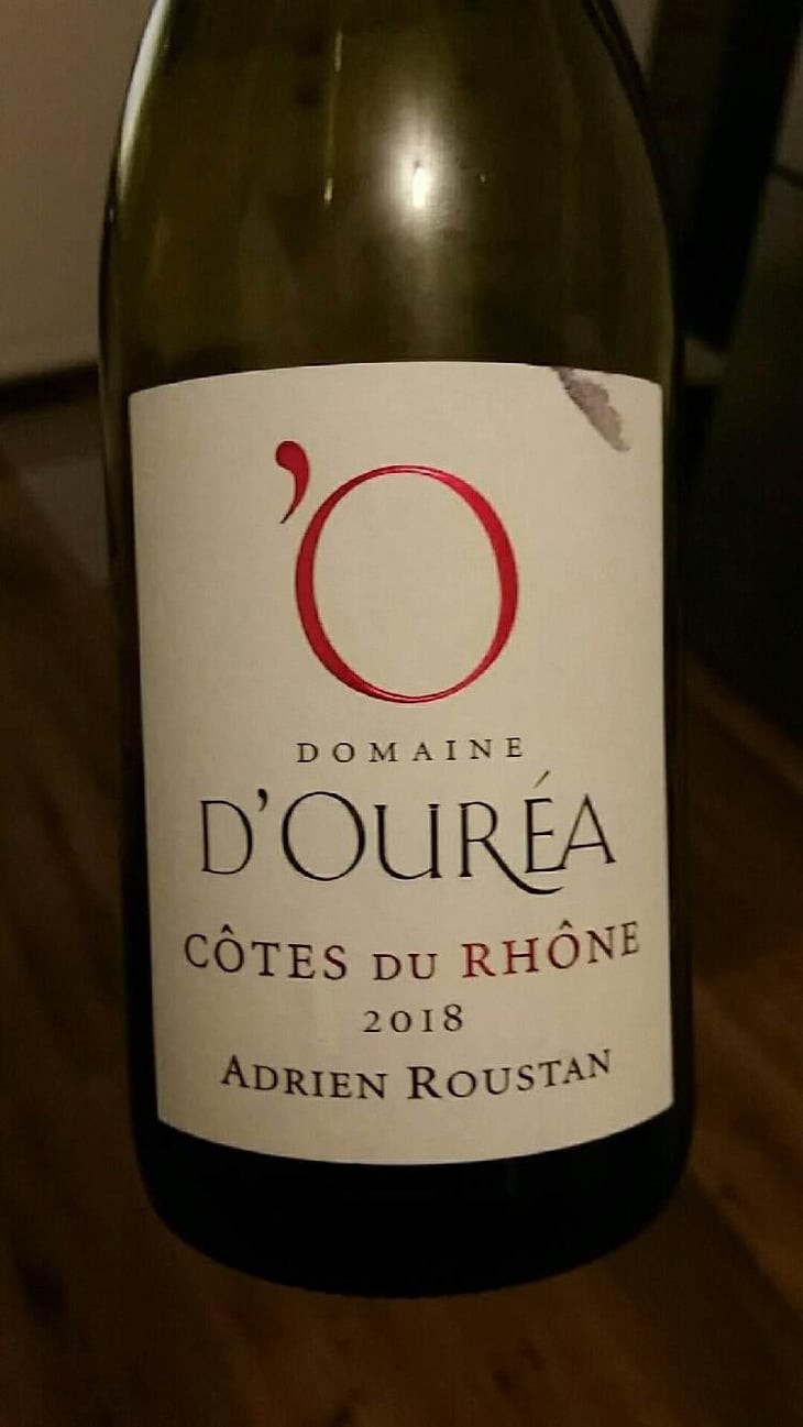 Côtes Du Rhône - Domaine D’Ourea - Adrien Roustan 