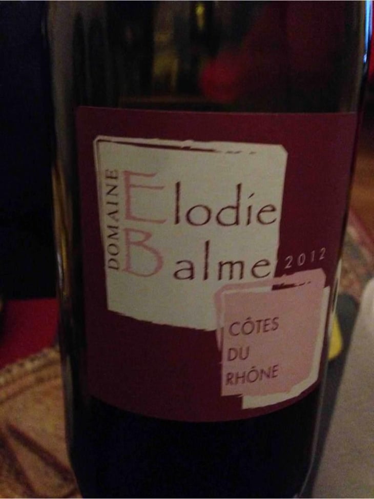 Côtes du Rhône - Elodie Balme - Elodie Balme 