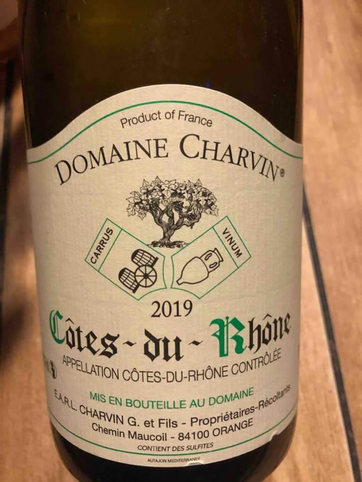 Côtes du Rhône - Domaine Charvin - Laurent Charvin 