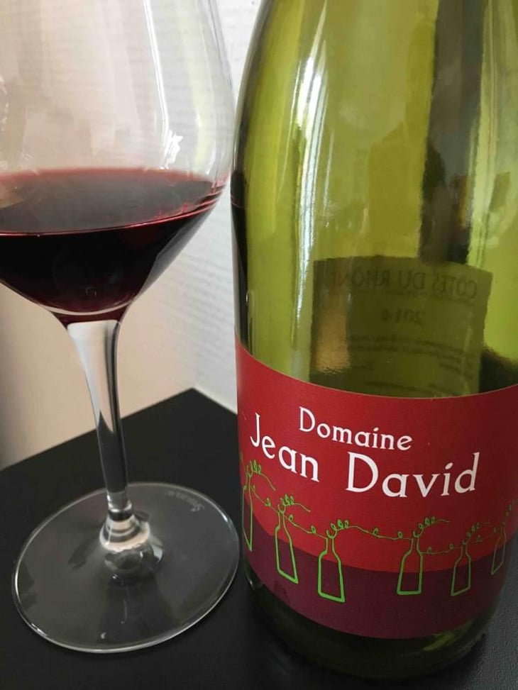 Côtes du Rhône Rouge - Domaine Jean David - Jean-Luc Auffret, Martine & Jean David 