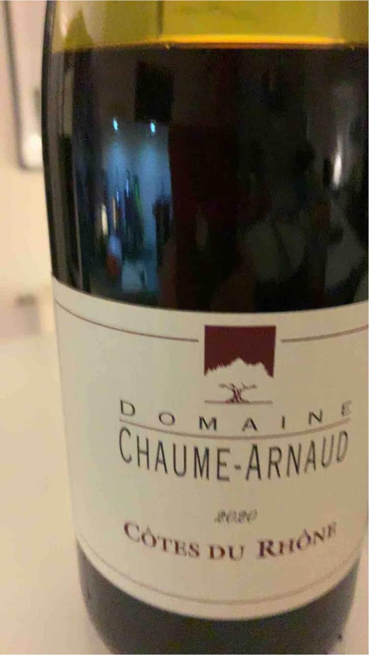 Côtes Du Rhône (Rouge) - Domaine Chaume-Arnaud - Valérie & Philippe Chaume-Arnaud 