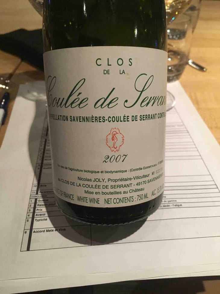 Coulée de Serrant - Château de la Roche Aux Moines - Coulée de Serrant - Virginie & Nicolas Joly 