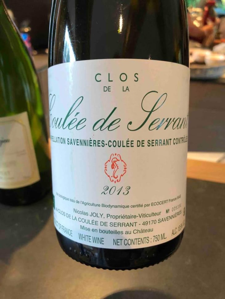 Coulée de Serrant - Château de la Roche Aux Moines - Coulée de Serrant - Virginie & Nicolas Joly 