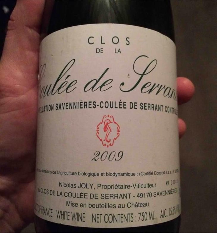 Coulée de Serrant - Château de la Roche Aux Moines - Coulée de Serrant - Virginie & Nicolas Joly 
