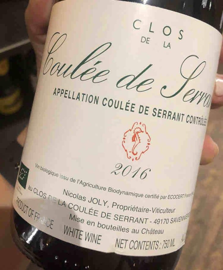 Coulée de Serrant - Château de la Roche Aux Moines - Coulée de Serrant - Virginie & Nicolas Joly 
