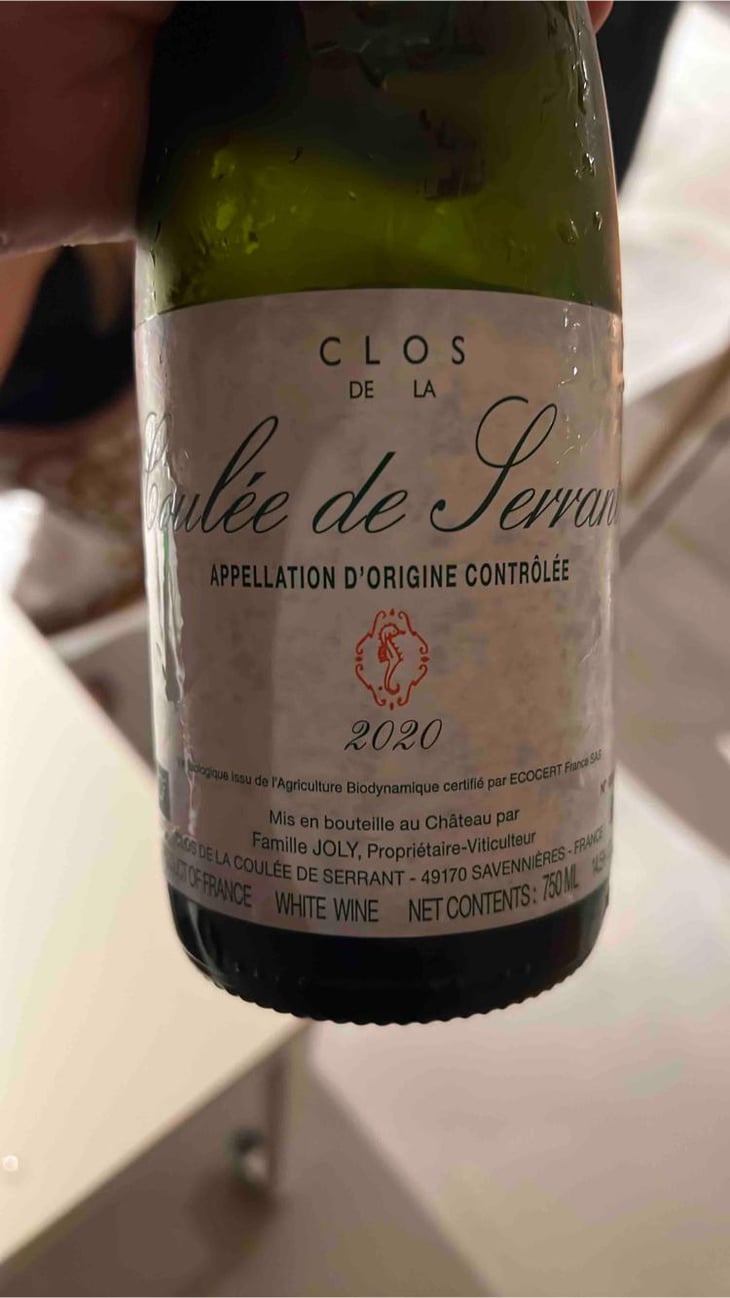Coulée de Serrant - Château de la Roche Aux Moines - Coulée de Serrant - Virginie & Nicolas Joly 