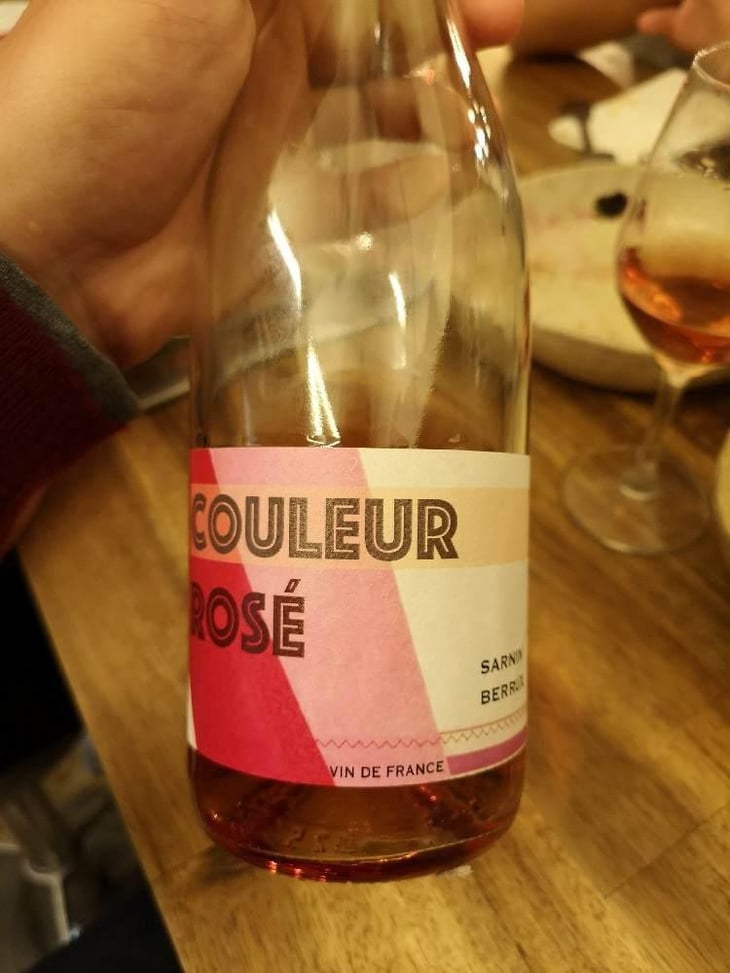 Couleur Rosé - Sarnin-Berrux - Jean-Pascal Sarnin & Jean-Marie Berrux 