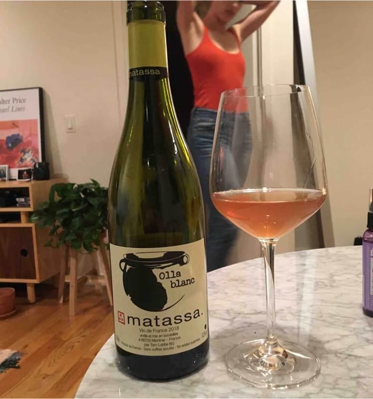 Olla Blanc - Domaine Matassa - Tom Lubbe 